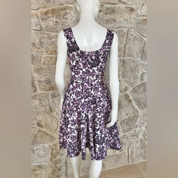 Gorgeous Vintage 1950s 50s Floral Bombshell Dress Full Skirt - Picture 13 of 16